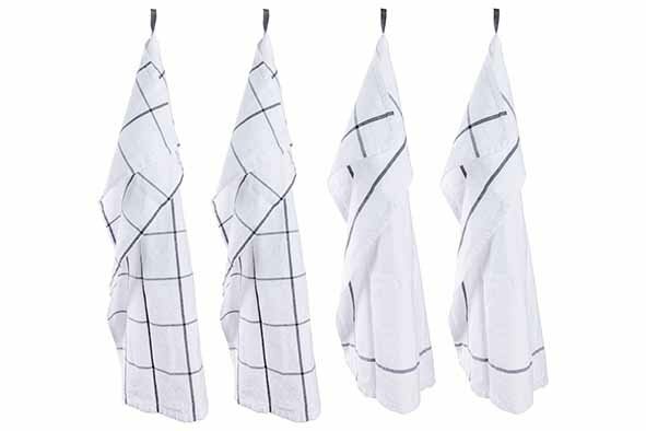 Keukenhanddoek set van 4 Koton