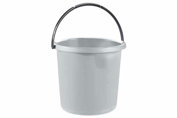 Emmer Lichtgrijs Essentials 5 Liter Curver