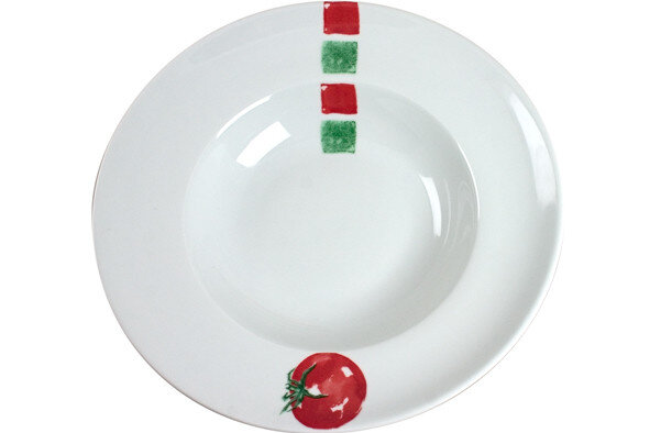 Pasta bord Tomato print 27,5 cm Cosy&amp;Trendy