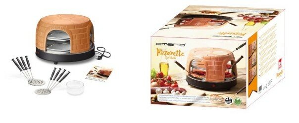 Pizzarette 8 personen Emerio