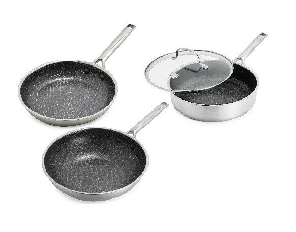 Pannenset 3-delig Greenpan Apex