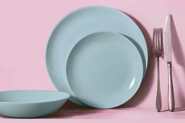 Dinerbord Diwali 25 cm Paradise Blue