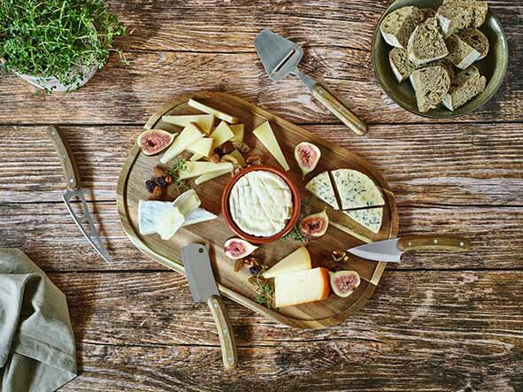 Kaasmessenset 4-delig Aspen