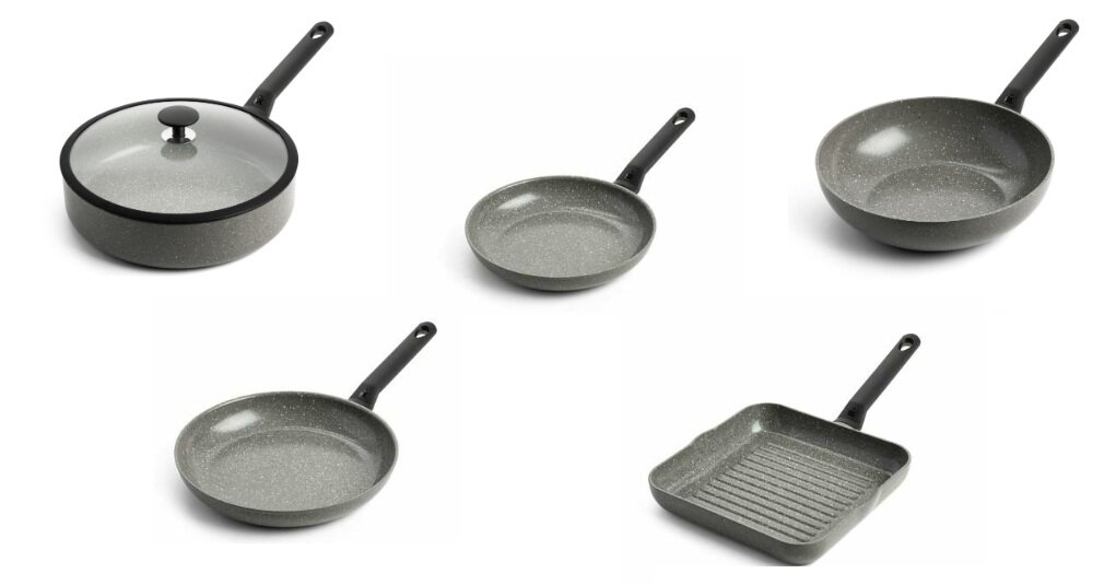 Pannenset BK Granite 6-delig