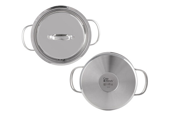 Kookpan 18 cm Daily RVS 
