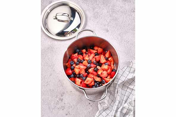 Kookpan 18 cm Daily RVS 