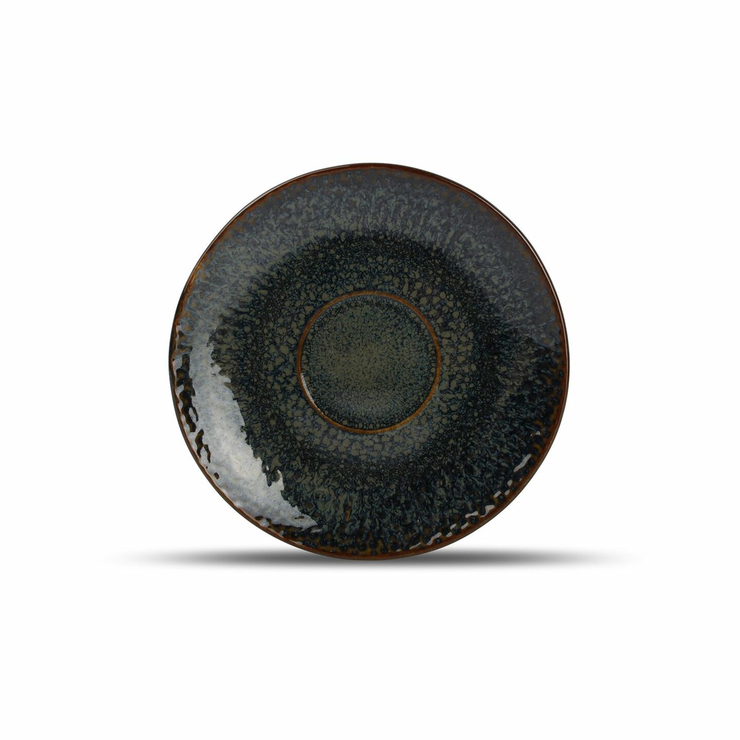 Espressokopje met schoteltje 9,5 cl en 11,5 cm Saffier Mielo