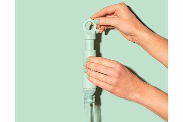 Vacuum flessenstop Vacu Vin Jade