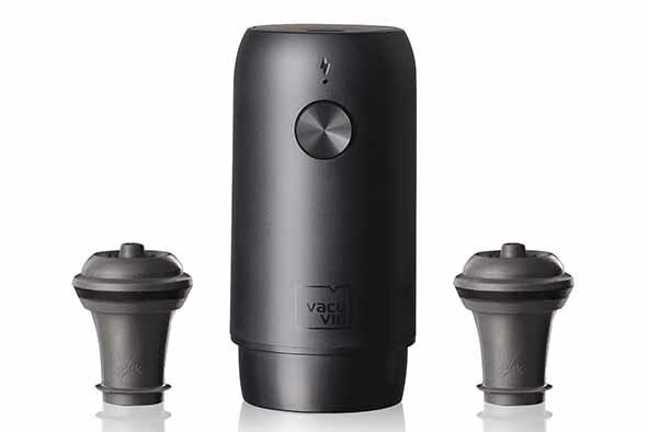Elektrische wine saver Vacu Vin oplaadbaar