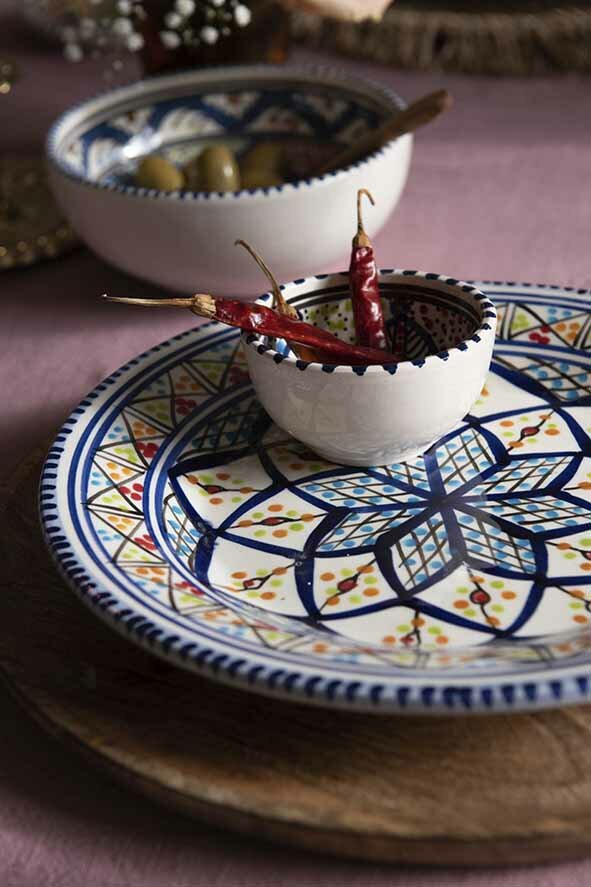 Dinerbord 27,5 cm Shebka