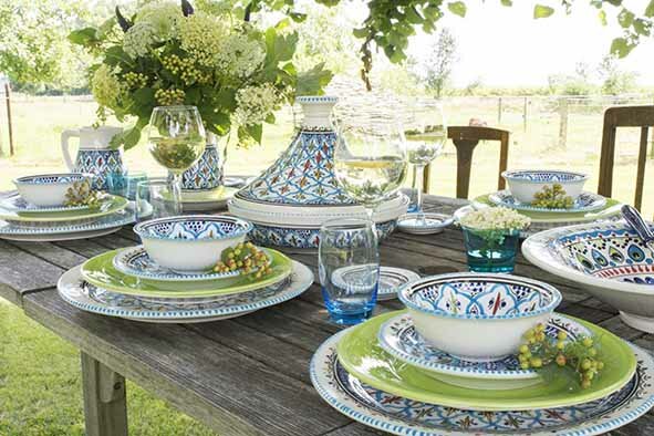 Dinerbord 27,5 cm Turquoise Blue Fine