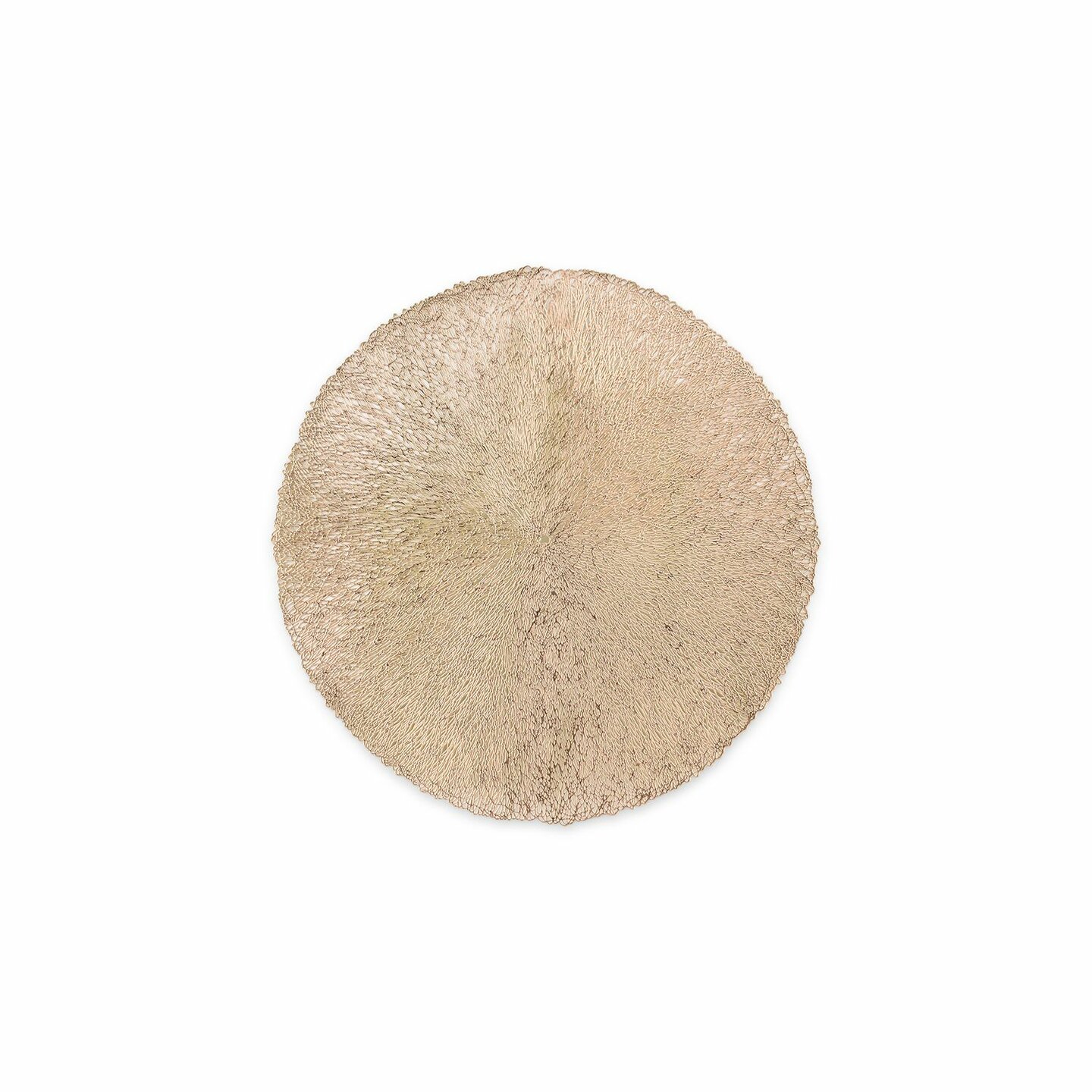 Placemat 38 cm goud rond Vene 
