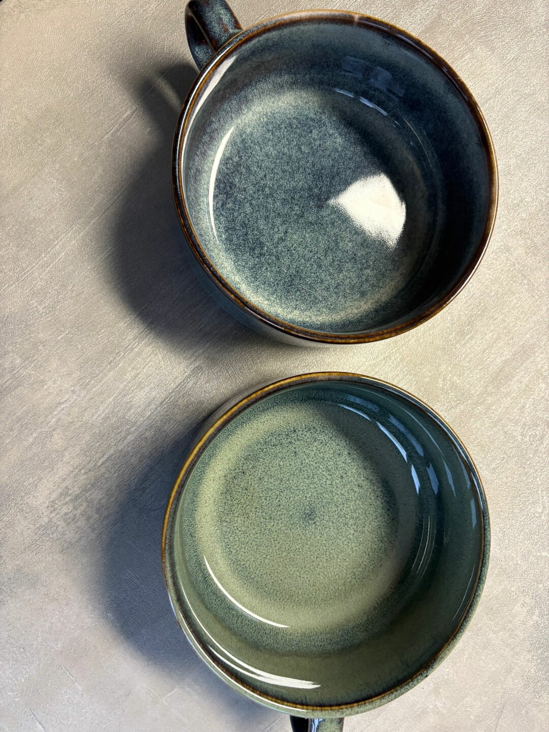 Soepkom met oor Jade Verde 12,5cm