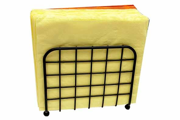 Servethouder 15 cm zwart Black Globe