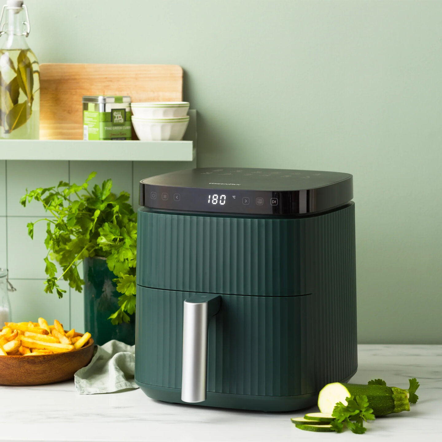 Airfryer XL Silhouette Greenpan 5 liter Pine Green