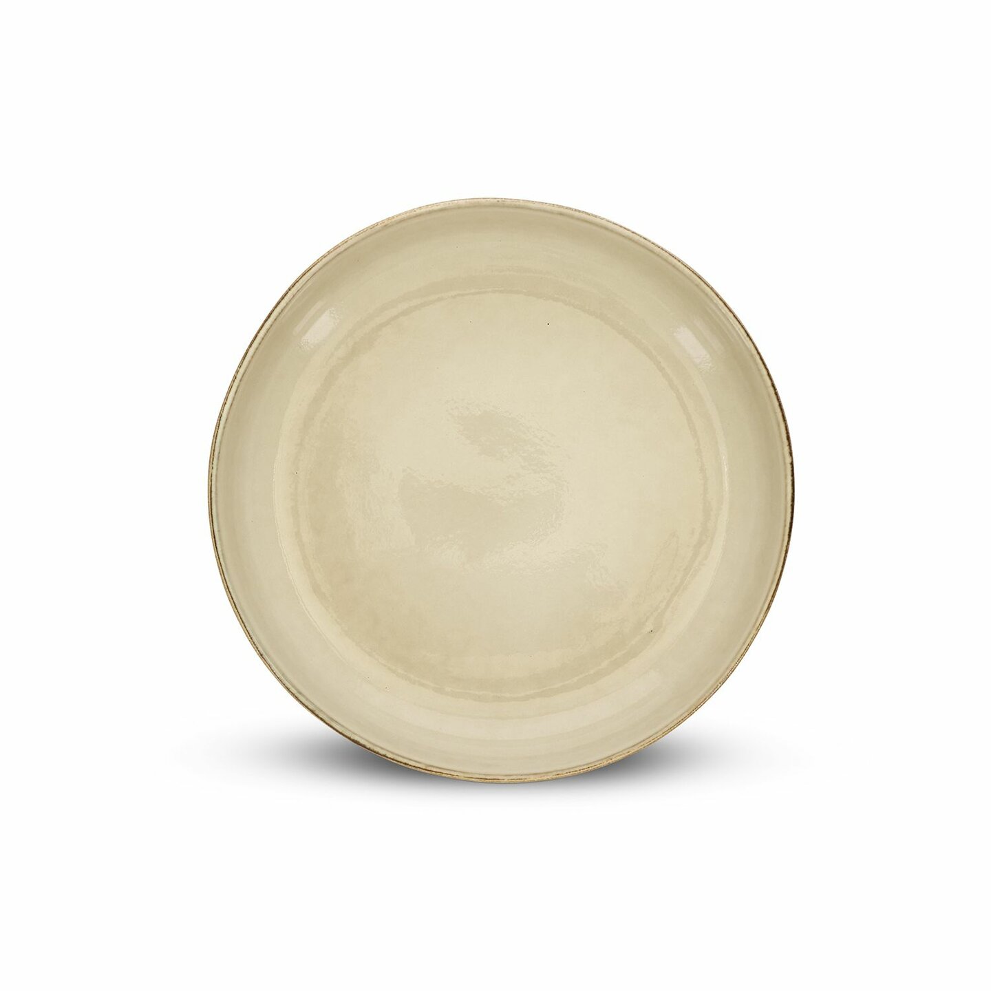 Serveerschaal 28 cm x 7 cm Meridian Ivoor