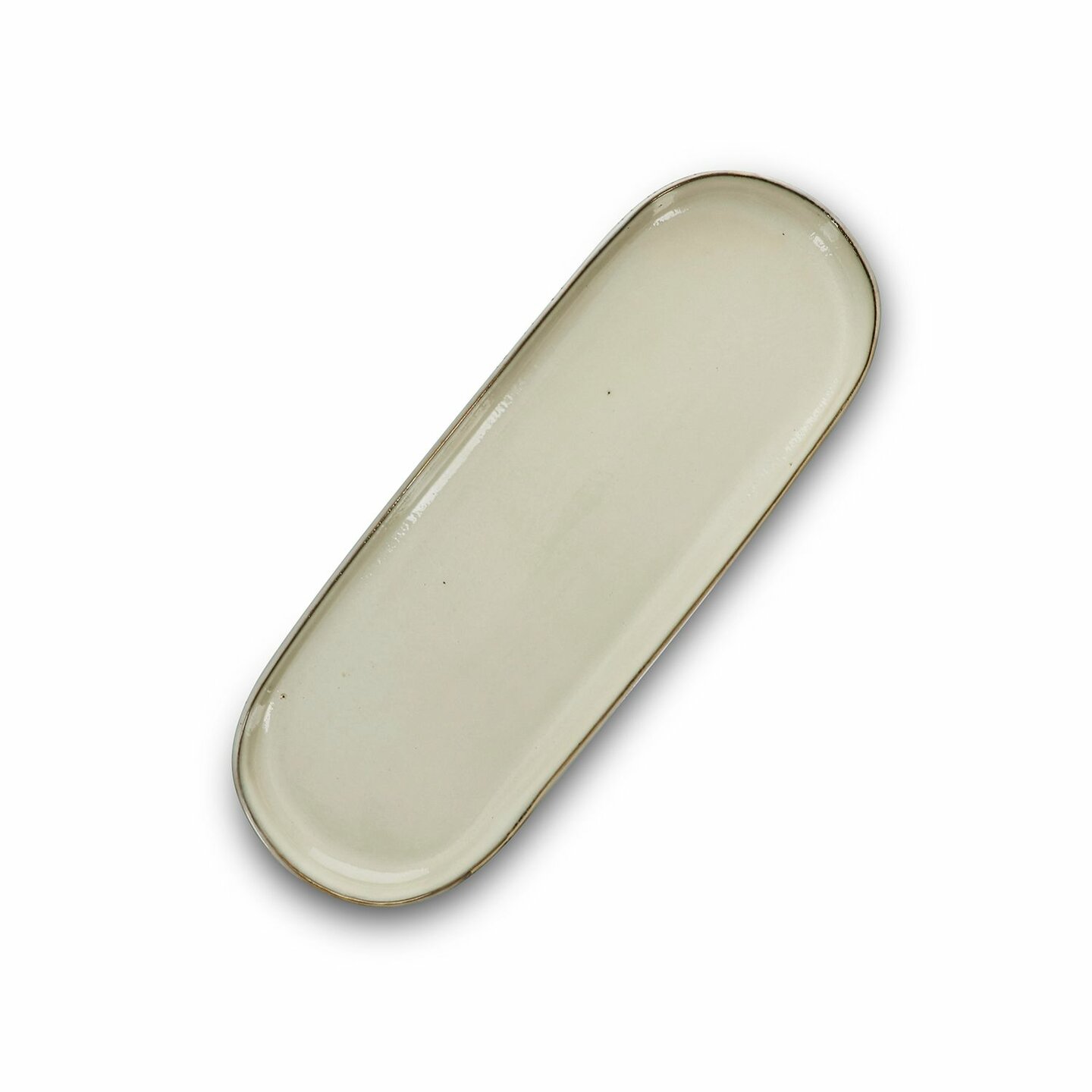 Serveerschaal 38,5 cm x 14 cm Meridian Ivoor