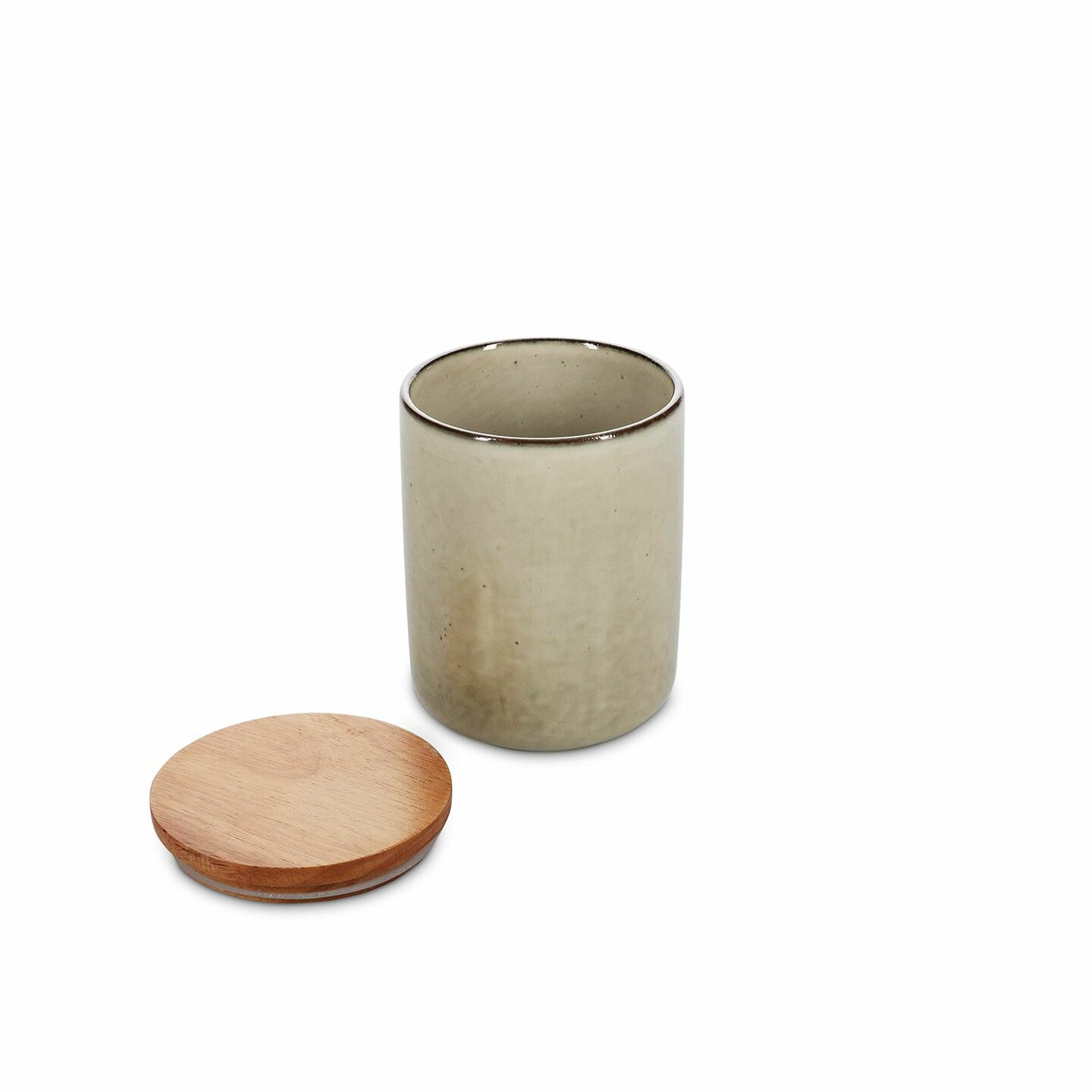 Voorraadpot 12 cm x 15 cm Meridian Ivoor