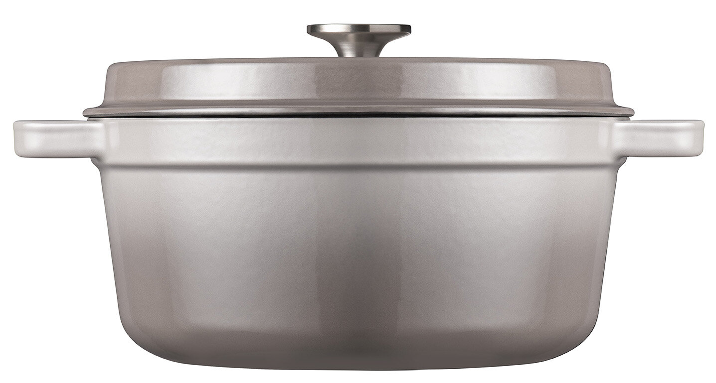 Braadpan 24 cm gietijzer grijs Sola