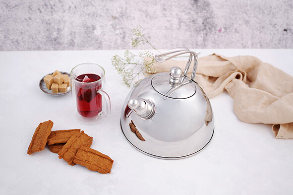 Fluitketel 2,5 L RVS Classic