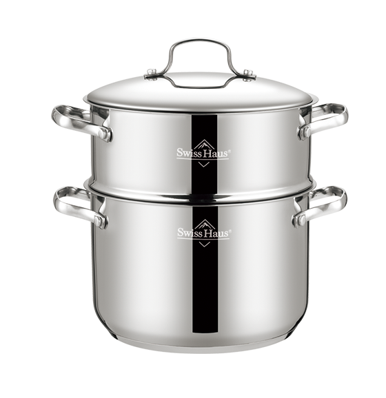 Stoompan RVS 12 liter