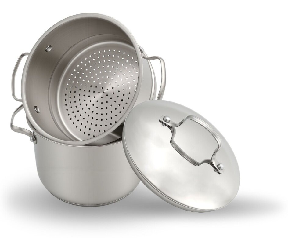 Couscous pan RVS 14 liter