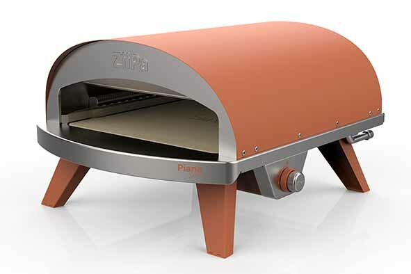 Pizzaoven gas terracotta Piana Sedici 71 x 55,7 cm ZiiPa XL