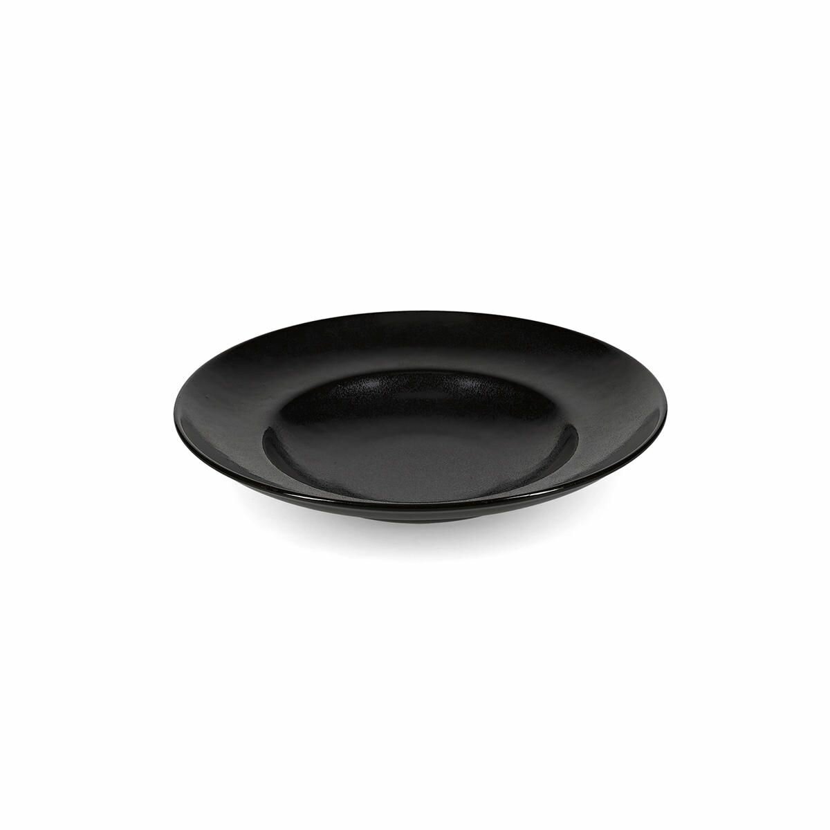 Pastabord 25 cm Zwart Ovio