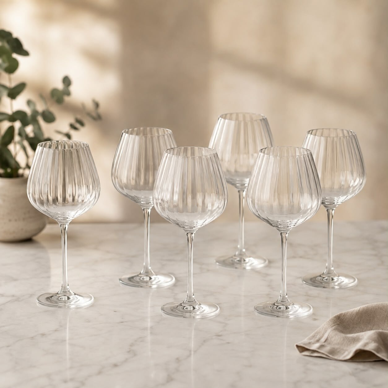 Gin-Tonic Glazen Set van 6 Optic Nuform 64 cl