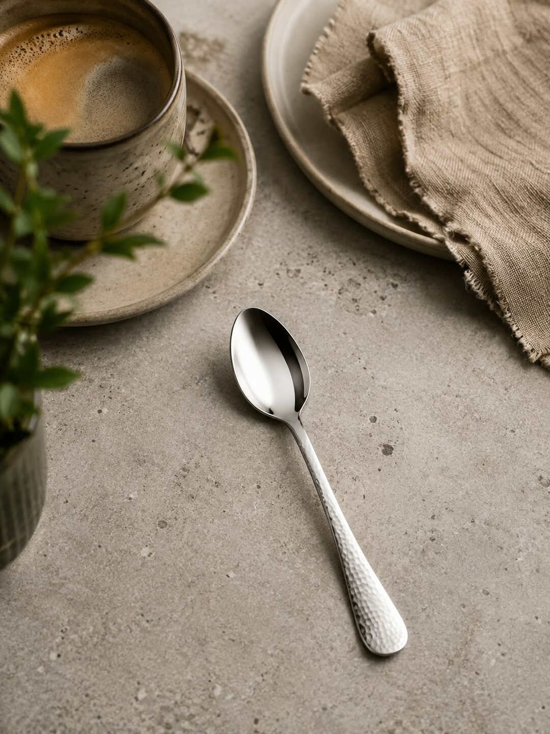 Koffielepel Amefa Sierra