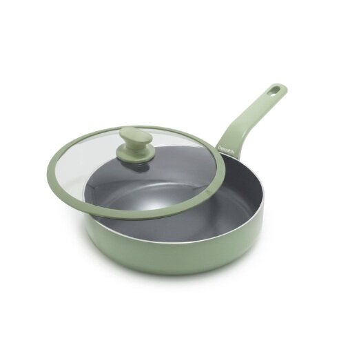 Hapjespan 28 cm keramische coating Greenpan Essence Pro Sage