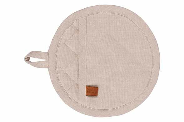 Pannenlap rond Cr&egrave;me 