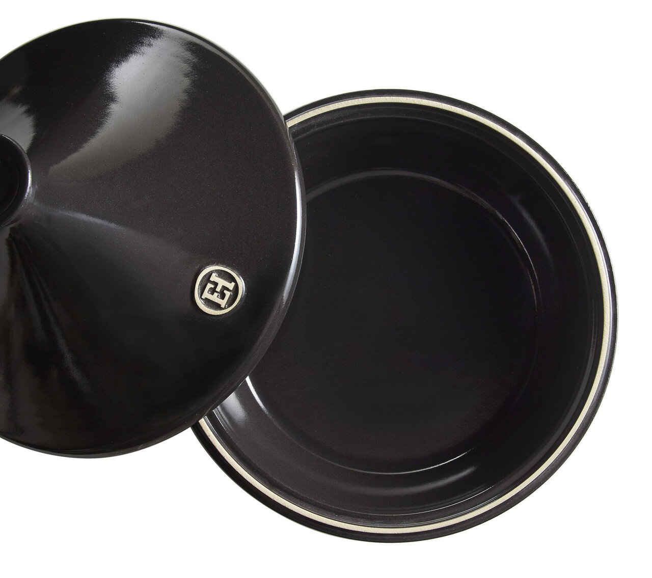 Tajine 32&nbsp;cm Fusain Emile Henry boven