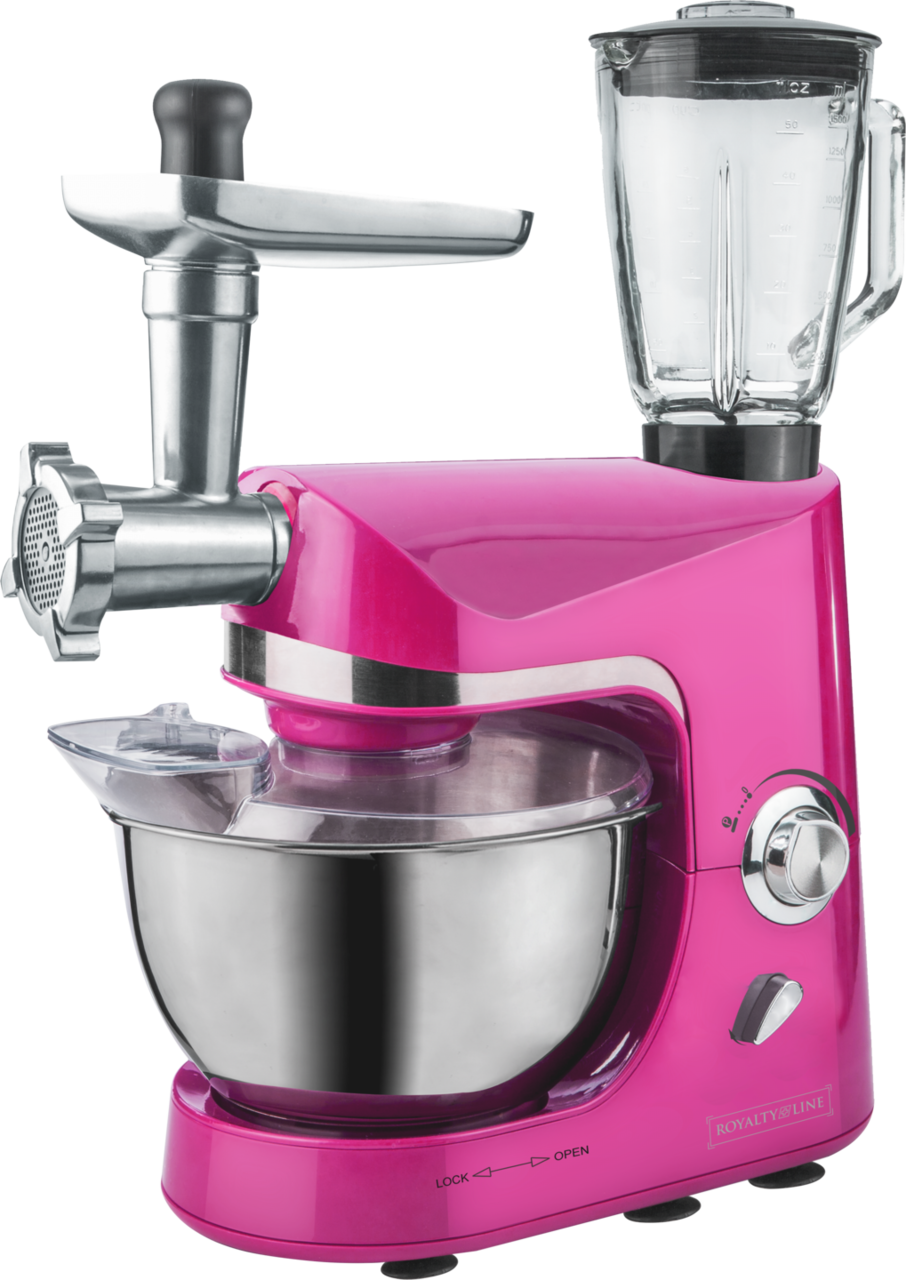 Keukenmachine 3 in 1 roze nieuw