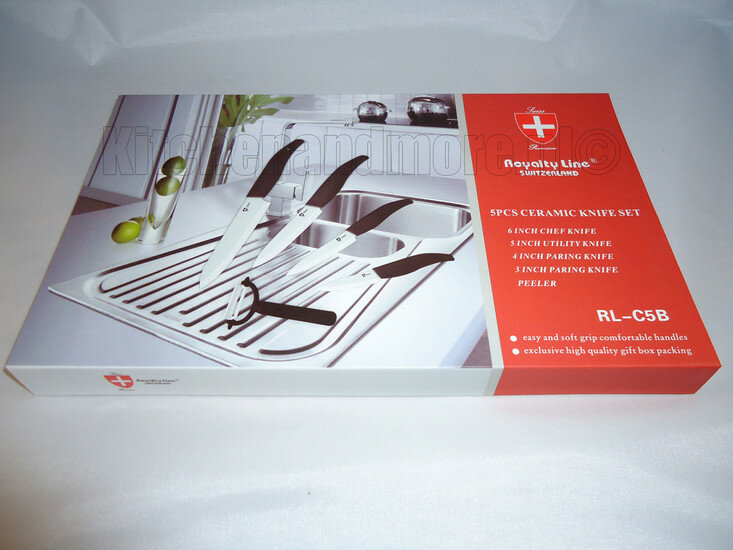 Keramische messenset 4 delig dunschiller