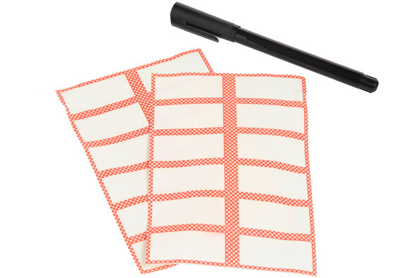 Etiketten 24 stuks met stift