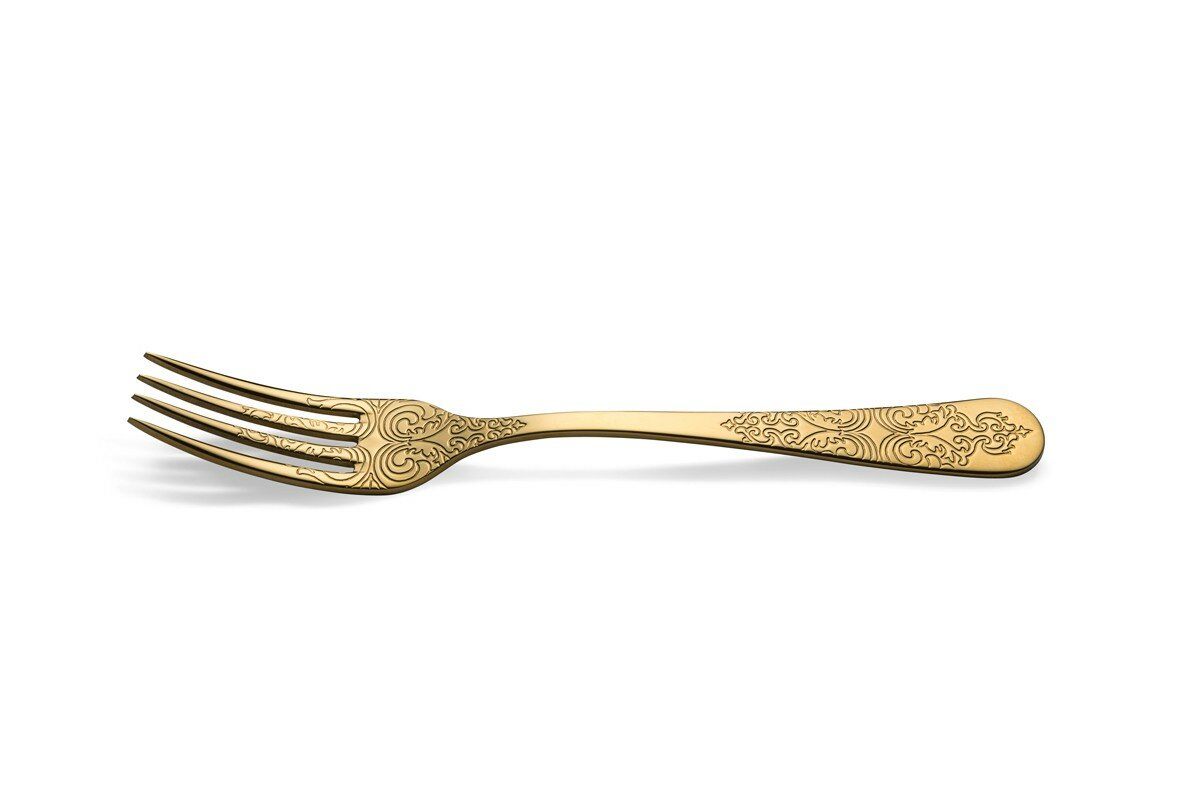 Bestekset Barok 18-delig Gold Antique