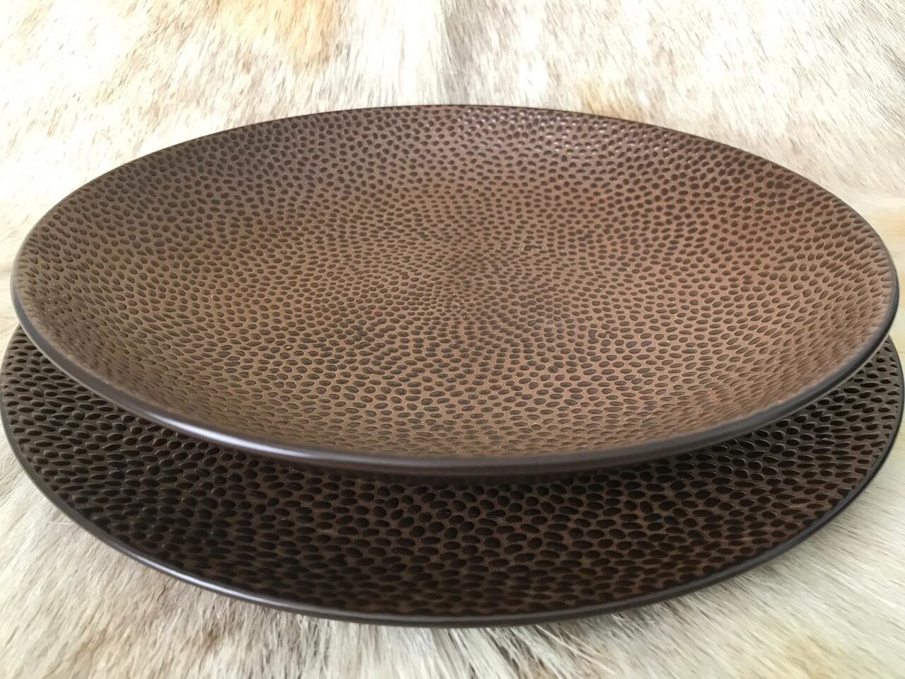 Bord rond 27,5 cm Leopard Q Authentic