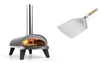Pizzaoven Ziipa Piana Zwart + Pizzaschep