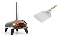 Pizzaoven Ziipa Piana Antraciet + Pizzaschep