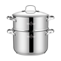 Stoompan RVS 8 liter