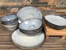 Serviesset 16-delig Aicha Blue