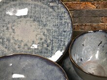 Serviesset 16-delig Aicha Blue