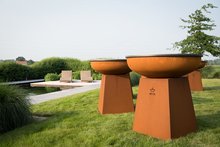 Barbecue Whitefire 102 cm Cortenstaal