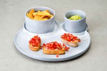 Bord 32cm met 2 kommetjes Emma Light