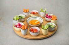 40-delig draaischotel bamboe Azra