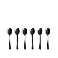Koffielepels set van 6 Austin Vintage zwart Amefa