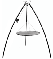 Driepoot 200 cm met stalen grill