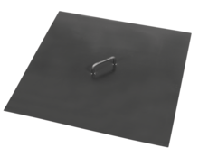 Deksel voor vuurschaal vierkant