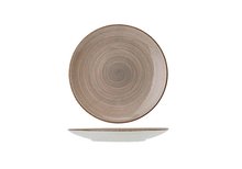 Bord 22 cm Granite taupe grijs